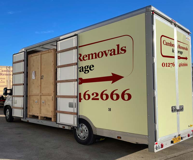 Camberley Removals storage van