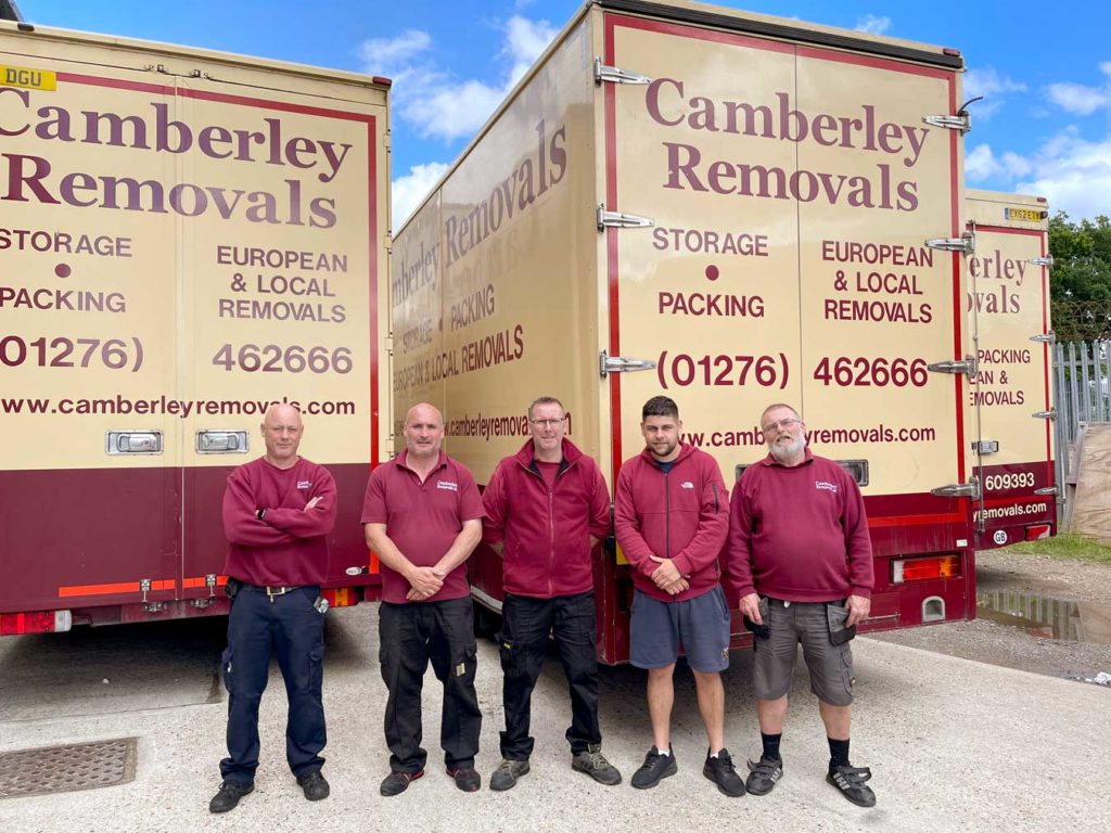 Camberley Removals - part of the full-time team