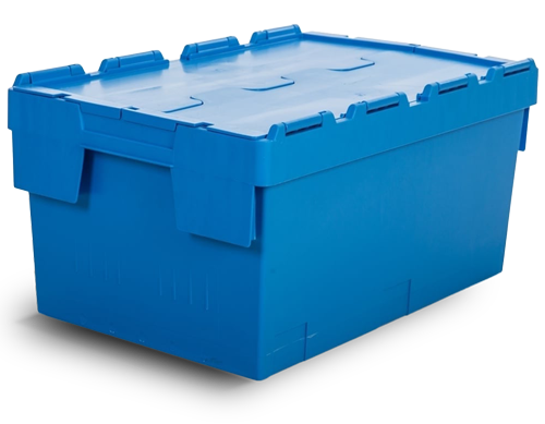 Plastic packing crate