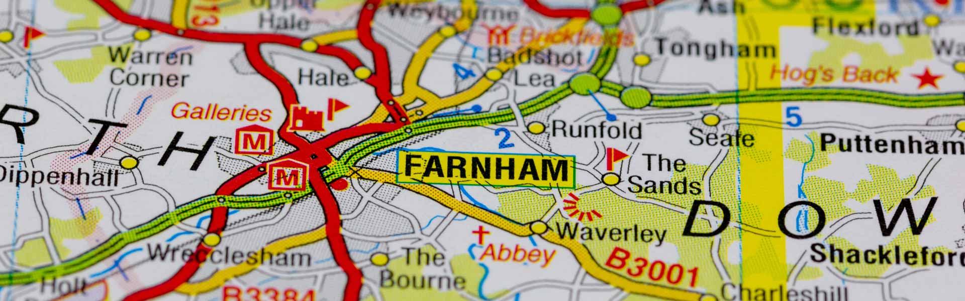 Farnham map